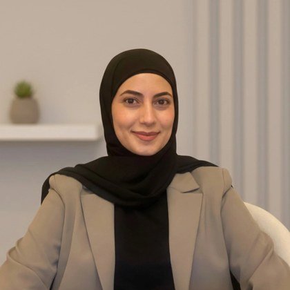 Professional portrait of Bushra Tleis